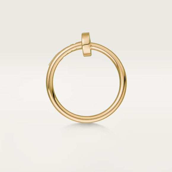 Designer Style Gold Plated Unisex Fashion Ring- Size 7 - Picture 3 of 15